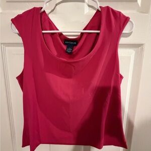 Ann Taylor Women's Vibrant Pink Tank Top